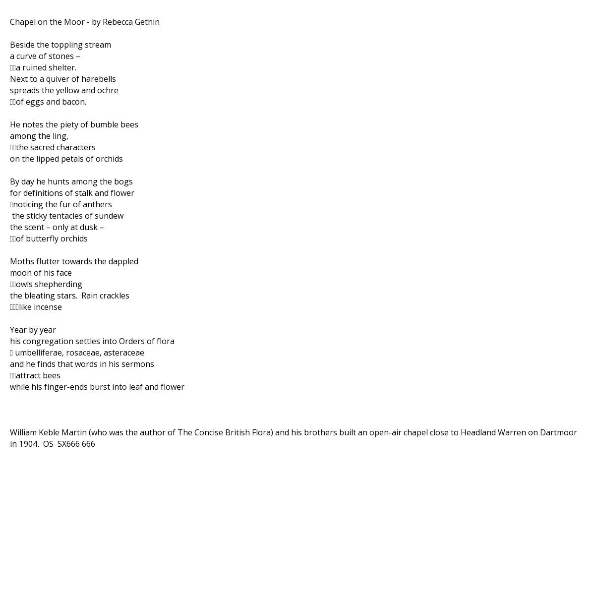 Places Of Poetry